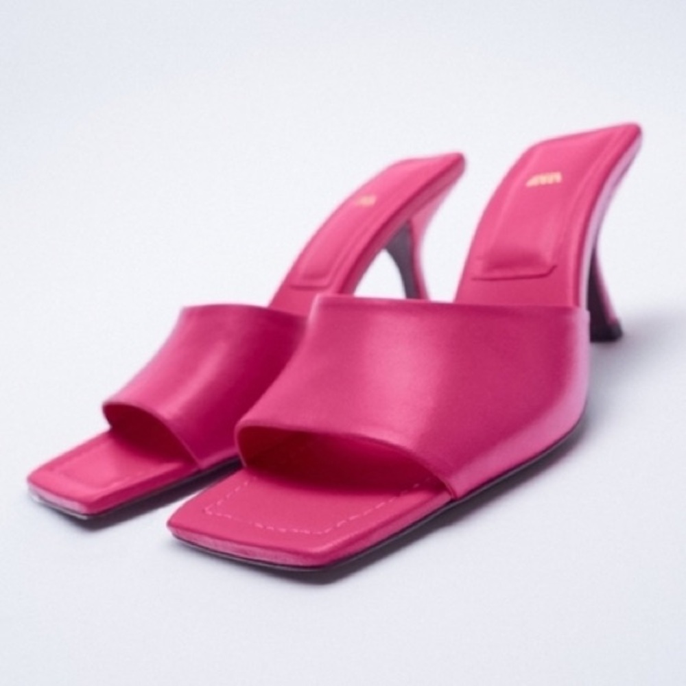 ZARA Bloggers Fav Leather Sandals - Price Firm